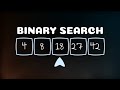 Binary search animated