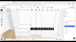 Homestyler - How to create a wardrobe part 1