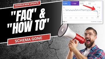 Google Updates New Update 2023 August | FAQ Schema and How to Schema are Going Away