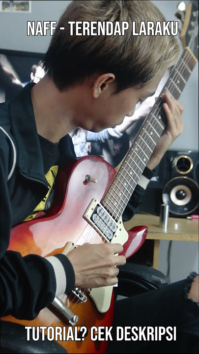 Melodi Gitar Naff Terendap Laraku Cover