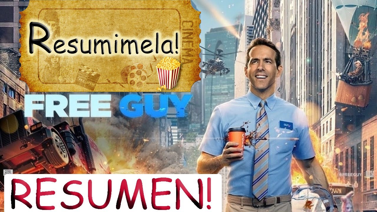 free guy resumen, liberen a guy, free guy trailer subtitulos, free guy...