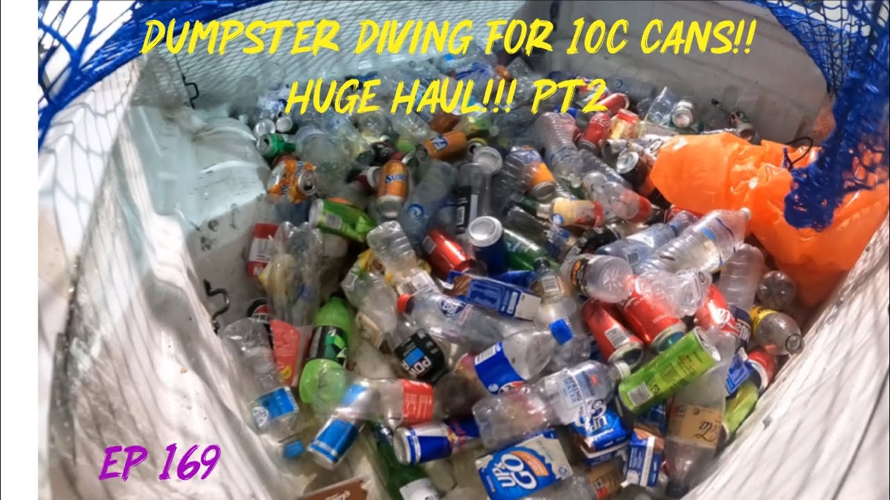НЫРЬЁМ В МУСОРНИКЕ за 10-центовыми банками!!, ОГРОМНЫЙ УЛОВ!! | PT2, EP 169