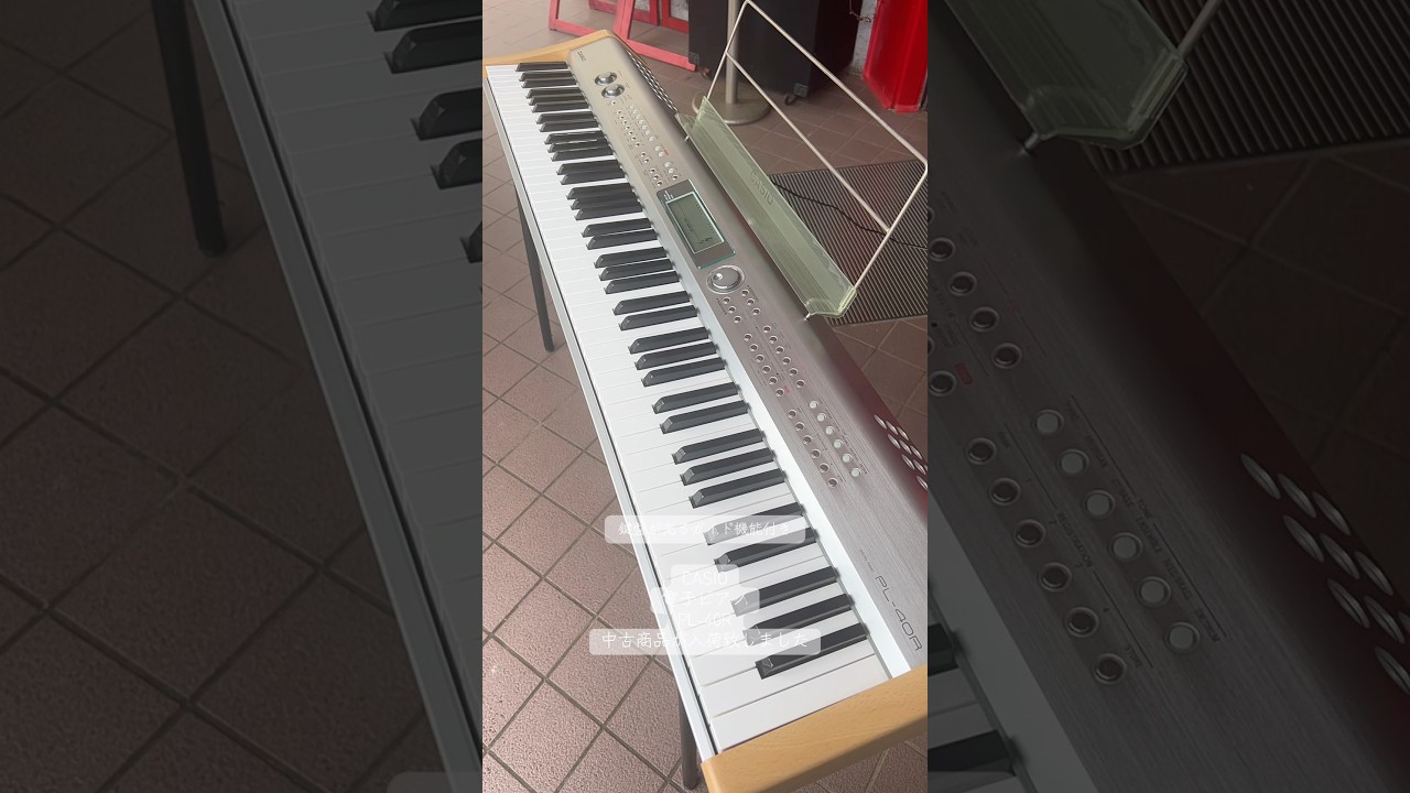 CASIO Digital Piano PL-40R Pre-owned model is now in stock #piano