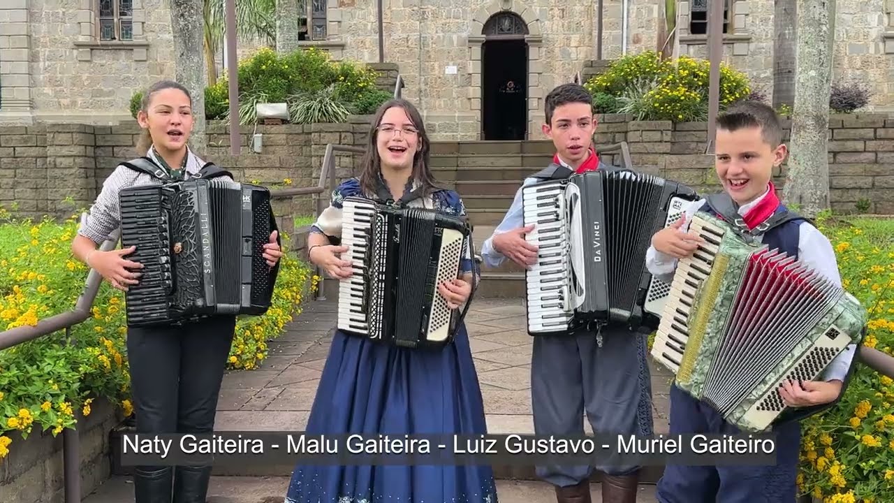 Naty Gaiteira - Malu Gaiteira - Luiz Gustavo - Muriel Gaiteiro - Criado em Galpão