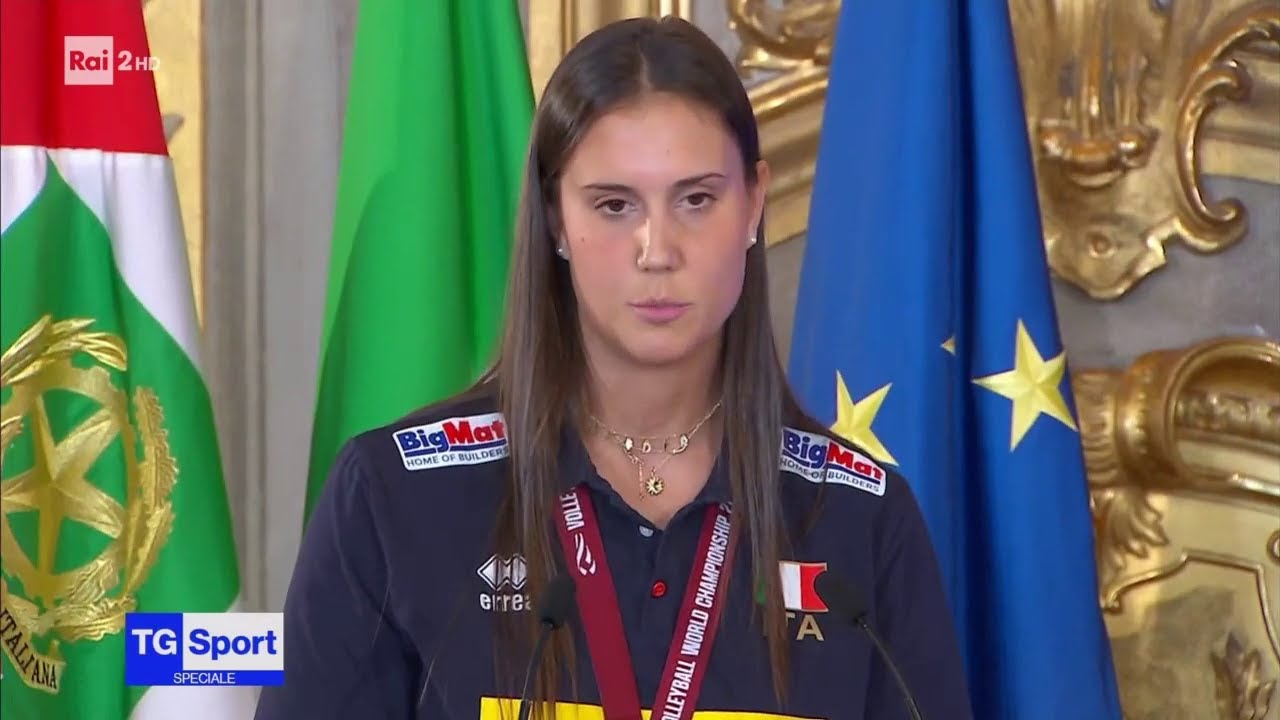 08-10-25: 🏆 Anna Danesi | Le parole della capitana azzurra al Quirinale