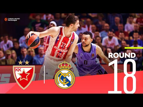 Tavares, Musa lead Real in Belgrade! | Round 18, Highlights | Turkish Airlines EuroLeague