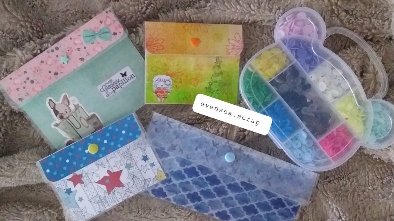 Tuto : Pochette pression plastifiée - 140