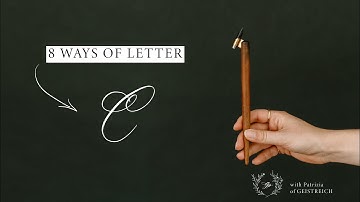Learn Modern Calligraphy: 8 Creative Ways to Write the Alphabet | LETTER C