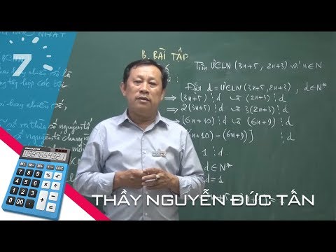 Video Toán nâng cao lớp 6: Ước chung lớn nhất. Bội chung nhỏ... - YouTube