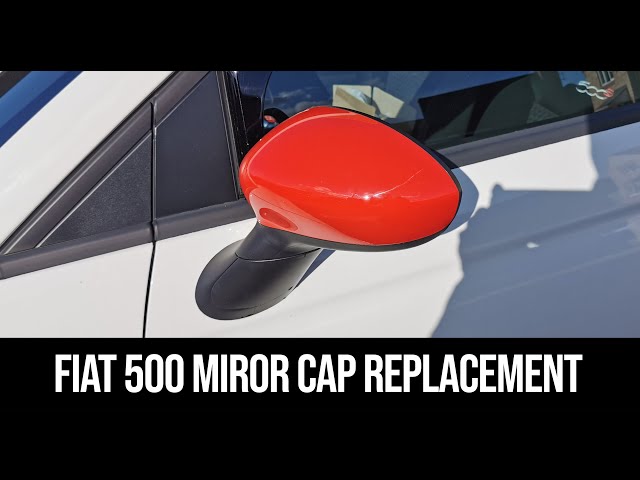 Fiat 500 USA: Fiat 500X Mirror Covers Install How To