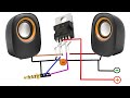 Circuit dampli stereo tda2003  moins de matriel  haute efficacit