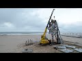 Fisheye  actld  star build up at light art festival  knokke belgium