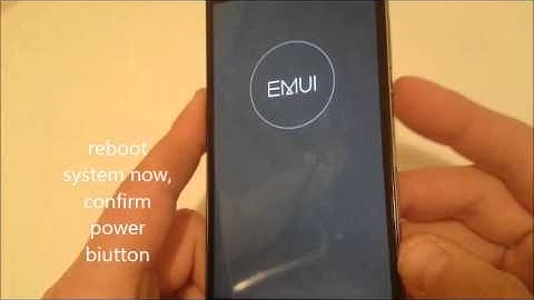Huawei P7 factory reset