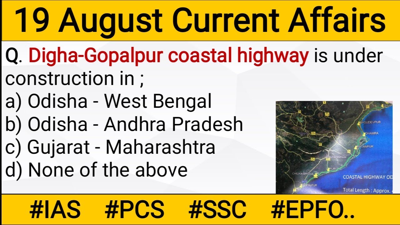 19 August 2020 Current Affairs in English | Daily Current Affairs in English | GKToday | The Hindu