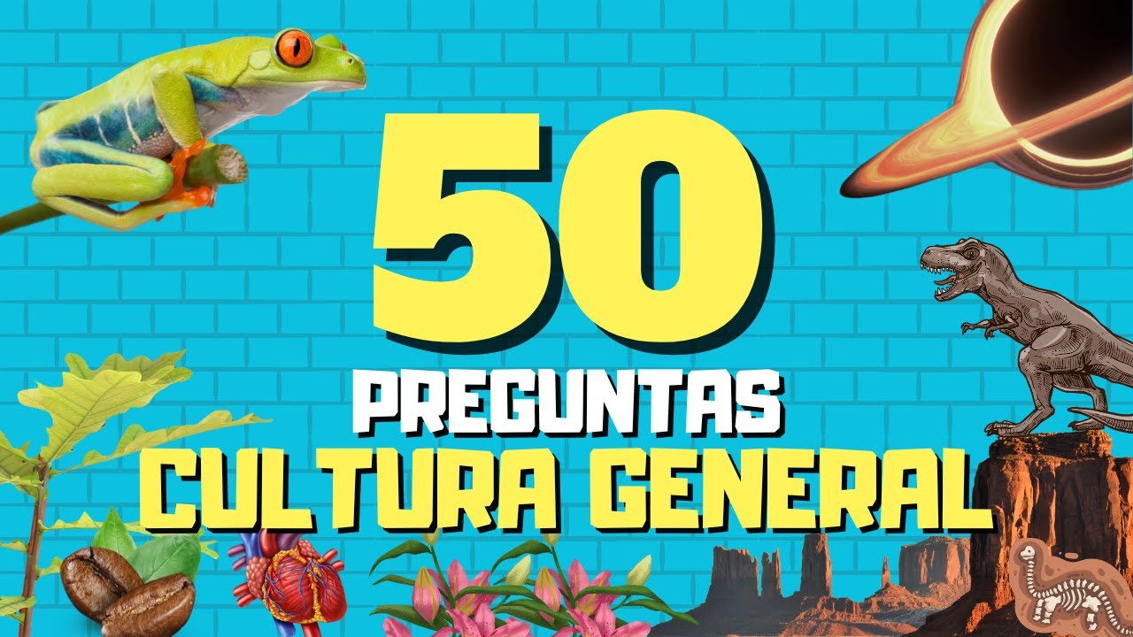 50 Preguntas de CULTURA GENERAL 🧠 - Preguntas para aprender de Cultura