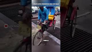 Awalnya Untuk Menghentikan Becak, Tapi Malah Jadi Bencana #youtubeshorts #faktaunik