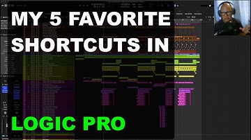 MY FAVORITE 5 SHORTCUTS : Logic Pro