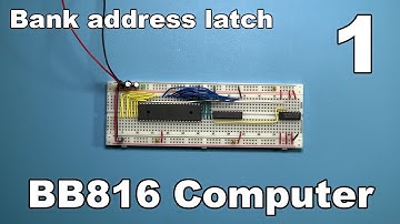 #1 - Pinout and bank address latch - BB816 Computer