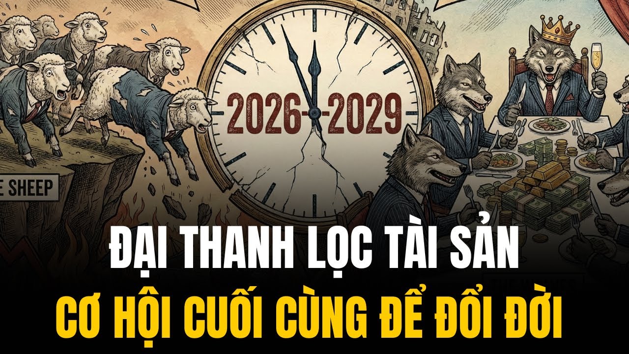 KHỦNG HOẢNG 2026 - 2029: Kẻ Khóc Ròng, Người HỐT BẠC – Bạn Đang Đứng Ở Phe Nào?