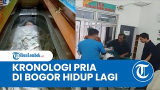 Kronologi Mayat Pria di Bogor Hidup Lagi, Tubuhnya Bergerak di Dalam Peti, Pemakaman Sudah Disiapkan