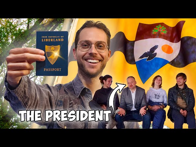 FREE CITIZENSHIP of the World's NEWEST Country | PRESIDENT Interviewed