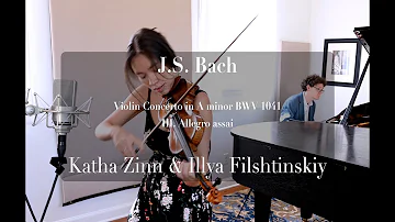 Bach: Violin Concerto in a minor, III. Allegro assai