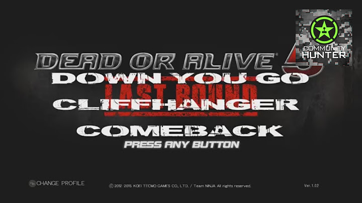 2 Achievements - Dead or Alive 5: Last Round