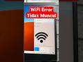 Daftar Nama WiFi Dilaptop Tidak Muncul ? #shorts