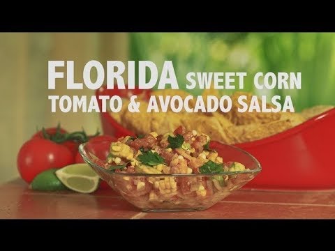 FRESH! Florida Sweet Corn, Tomato & Avocado Salsa