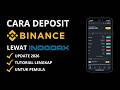 Cara Deposit Binance Lewat Indodax | Cara Transfer Crypto yang Benar