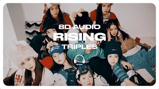 tripleS (트리플에스) - Rising [8D AUDIO] 🎧USE HEADPHONES🎧