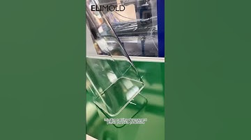 Injection molding of transparent plastic parts
