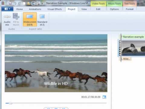 Sample lesson from "Windows Live Movie Maker - Video Editing Made Easy"