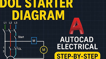 1 ,  how to drawing DOL stater  power diagram.