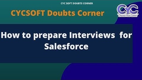 CYCSOFT Salesforce Doubts Corner|Vanya Raj|CYC Guidance Pvt Ltd