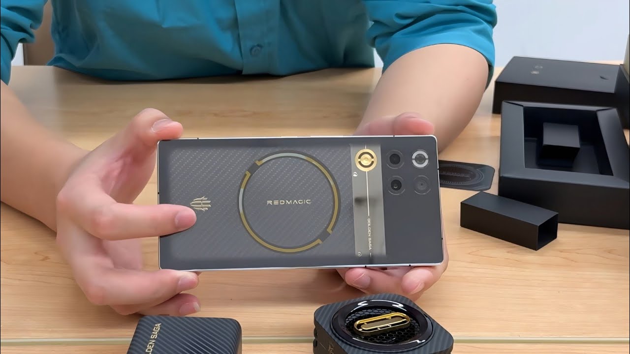 RedMagic 11 Pro+ 限定版 Red Magic 11 Pro+ Golden Saga Limited Edition Unboxing & Review