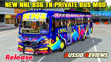 🎀🤩NEW NNL😍BS6 Private BUS MOD💥 Release😎மதுரை🔁தேவகோட்டை 😎