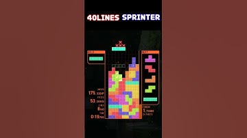 [TETR.IO] Just a game of Tetris. 40Lines Sprinter. #26