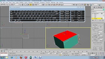 Object Detach part by part in 3ds max