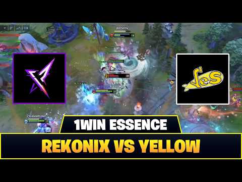[ID] GELO EPIC WAR! STOP TINY JADI LUNA LAH! REKONIX VS YELLOW SUBMARINE ▌1WIN ESSENCE DOTA 2