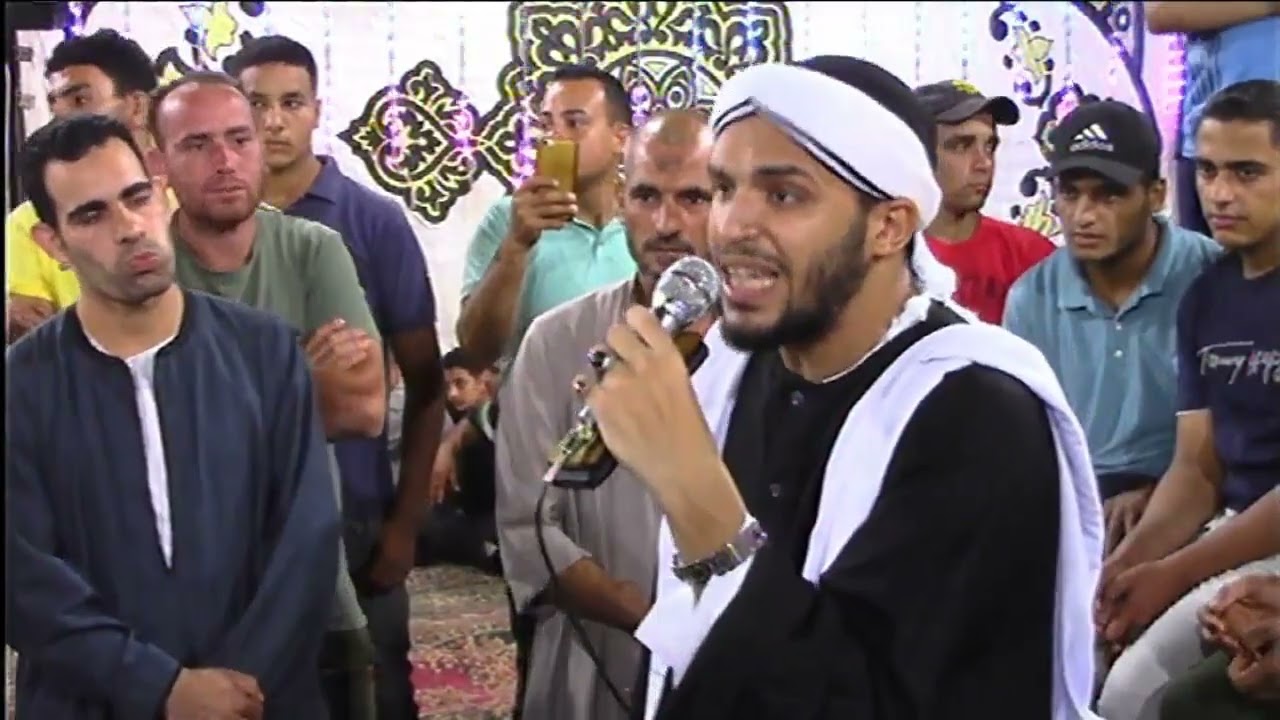 الاحتفال السنوي بمولد العارف بالله سيدي وجدي الشيخ ابراهيم التحيوي 3 المداح محمد حسن