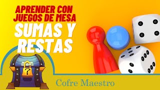SUMAR y RESTAR: Juegos de mesa TOP (ABJ) 🎲 screenshot 1