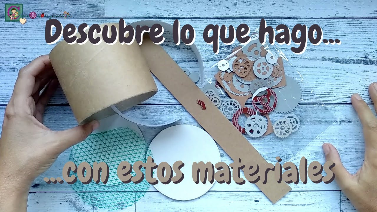 DIY коробка RECYCLING STEAMPUNK MIX MEDIA картон и самодельные мелки