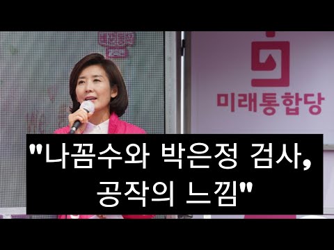 <strong>나경원의</strong> ‘한맺힌’ 글-&amp;#39;(윤석열 감찰) 박은정 검사를 잊지 못하는 이유&amp;#39;