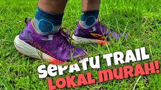 SEPATU TRAIL 500 RIBUAN BUATAN DALAM NEGERI! UNBOXING DAN FIRST IMPRESSION 910 YUZA RIOT GORESPLASH