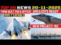 به روزرسانی های دفاعی هند پیشنهاد FGFA دو سرنشینه AMCA EOTS سفارش Javelin ناوشکن P 15C معامله BvS 10 