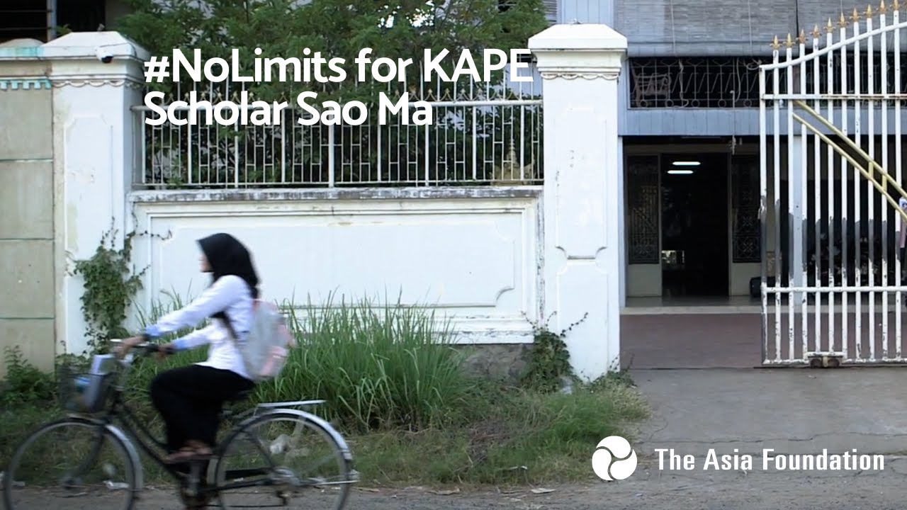 #NoLimits for KAPE Scholar Sao Ma