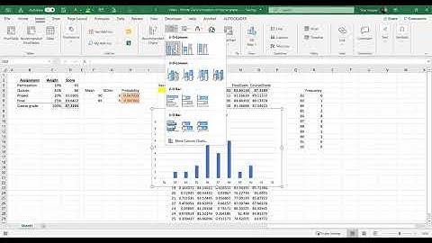 Video - Monte Carlo simulation of course grade