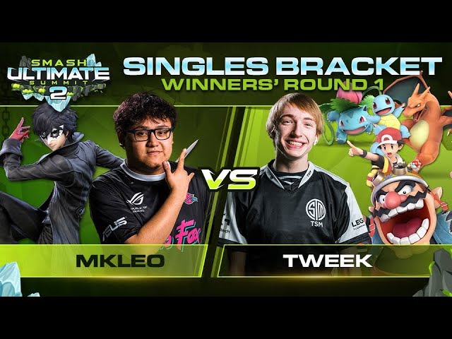 MkLeo vs Tweek - Singles: Winners Round 1 - Ultimate Summit 2 | Joker vs PT, Wario
