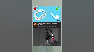 22 GENIUS TECH HACKS TO MAKE YOU SAY WOW MEME #shorts #meme #gigachad #lmao